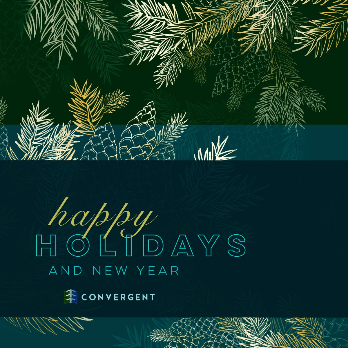 ConvergentTPA's tweet photo. Wishing you and yours a Joyous Holiday Season and a Prosperous New Year!

From our family to yours, The Convergent Team.
#happyholidays #happynewyear2022 #blessedandthankful https://t.co/S7ZooC07Lm