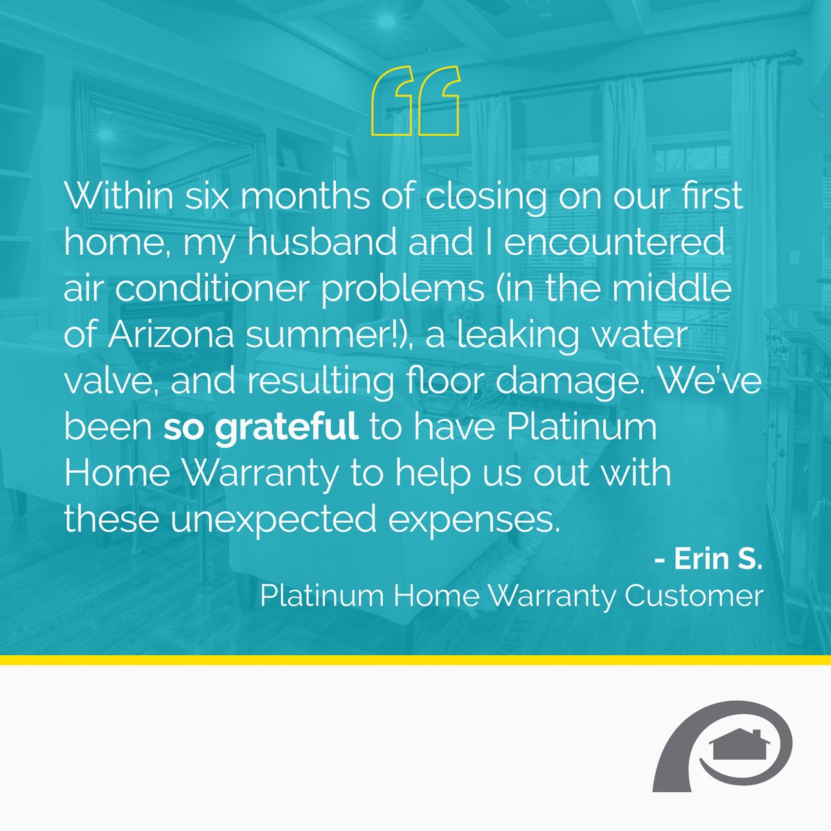 PlatinumHomeW's tweet photo. 🤩 Platinum is delighted to hear you’re happy w/ our services! Thanks for the great review, Erin!

🛠️ At Platinum, we help w/ those unexpected expenses. — Let’s get you started with a plan today!
🖇️ Visit https://t.co/5ejGSmiIM1 or feel free to give us a call at (602) 733-5000. https://t.co/dYRSUn4ut1
