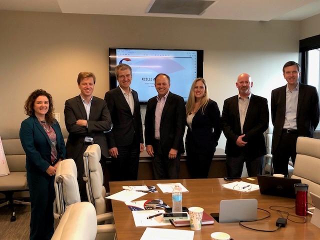 TriumphGroup's tweet photo. Triumph recently had the pleasure of hosting the first xCelle Americas board meeting in our Las Colinas office. xCiting times ahead! #triumph #AFIKLM #partnership https://t.co/rXWrfWLML9