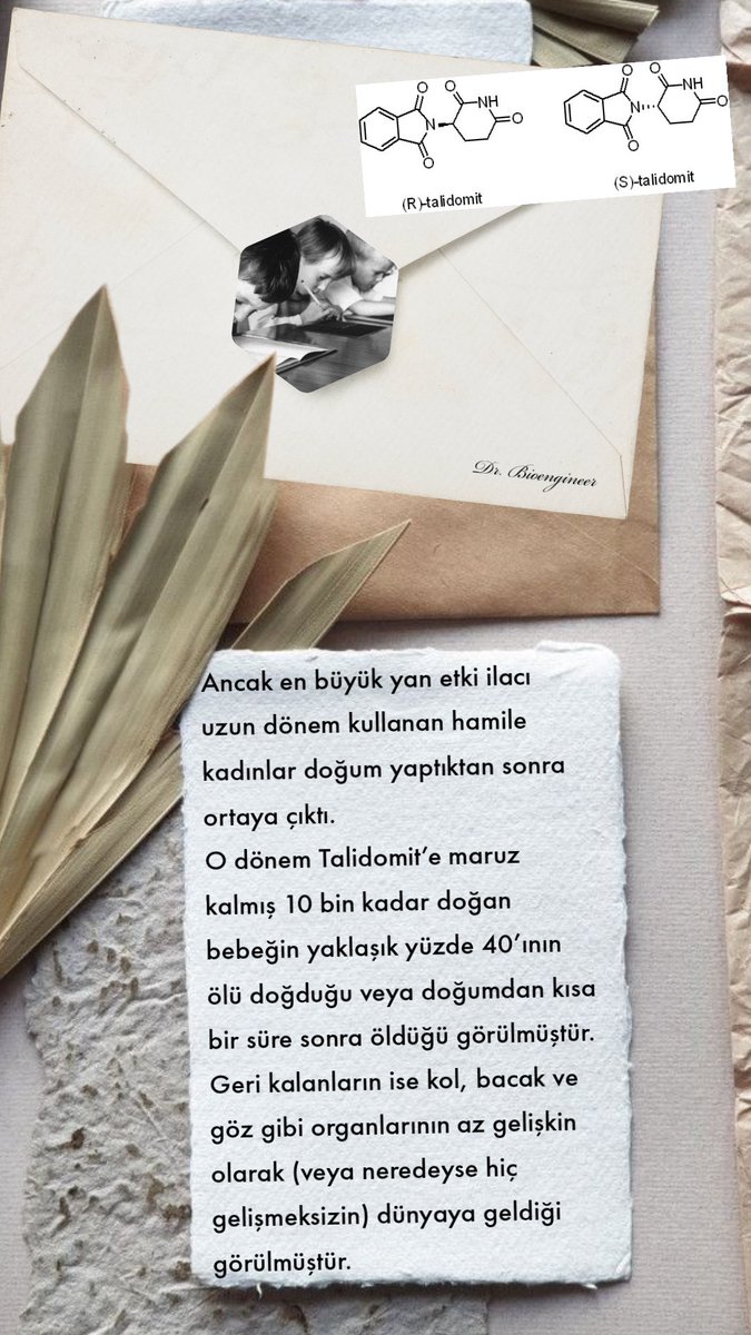 DrBioengineer's tweet image. Biomercek 11. Bölüm “Talidomit Faciası” yayımlandı🎊
.
.
.
Ayrıntılar için bio’da öne çıkarılan “Biomercek” klasörüne bakabilirsiniz🥳🥳
#bioengineer #biyomühendislik #DNA