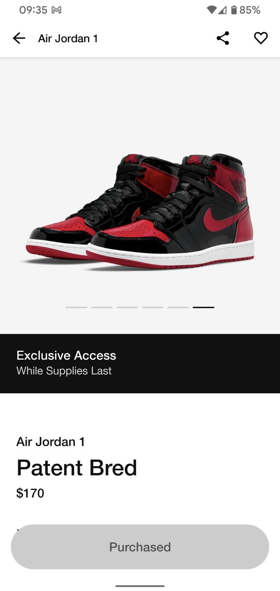 chillyVirgo's tweet photo. @99Ace_ @SOLELINKS on android,first EA after 8 years since I joined snkrs in 2013 🎄 https://t.co/a38bReKVmw