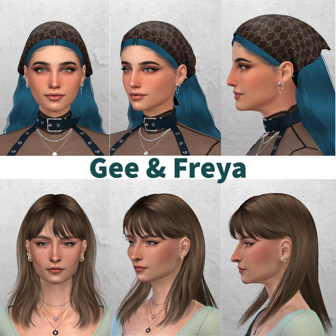 AbbieeJs's tweet photo. @GeeNelly @freyz They aren't perfect but I created you queens in sims 4! https://t.co/i6TrCvXNgb