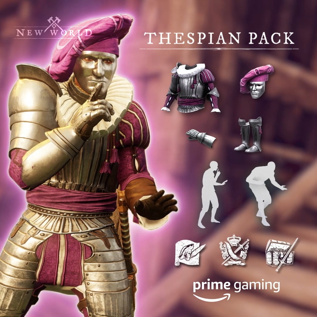 Claim Your New World Pirate Skin through Prime Gaming