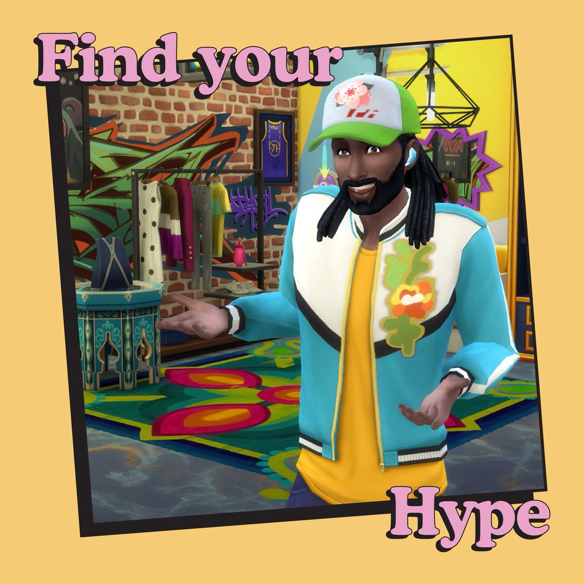 TheSims's tweet photo. Set the stage &amp; dive into your own trends with any of these packs 💯💪 #SimsSelves

Comment which pack you'd hype up the most! https://t.co/hfmuAhbQJF