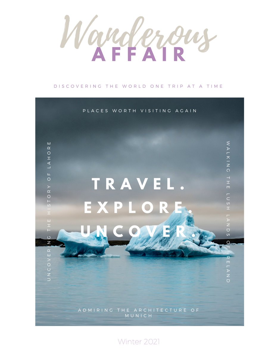 wanderousaffair's tweet photo. It's finally here! The Winter 2021 issue of Wanderous Affair Magazine! 🌎 - https://t.co/9xowdP3K82 https://t.co/aPu8RbCYBu