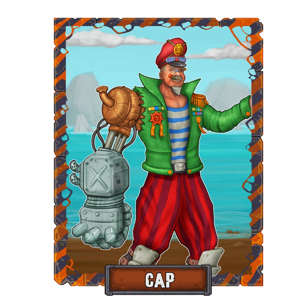 Meet CAP, Cap is a PVP instructor character introduced in the Ocean Planet Meta
PVP alpha version will be available for playing in Q1 2022

neftyblocks.com/c/oceanplanet1…

Get whitelisted to get your free NFT 

1️⃣ Tag 3 friends
2️⃣ <3+RT+WAX wallet

25 random users will be whitelisted!