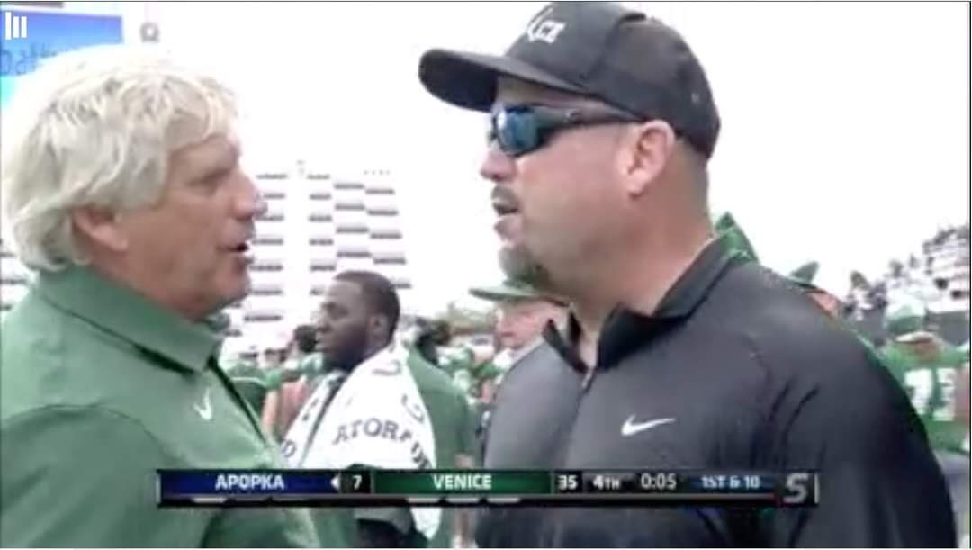 The Plug” <a href="/BoerkoelE/">james e boerkoel</a> and “The Mastermind” <a href="/john_p34/">John Peacock</a> have an established powerful relationship at the “Football Cartel” <a href="/VeniceIndianFB/">VeniceIndianFootball</a>. Congrats my guys. <a href="/VJPortell/">Vinnie Portell</a> <a href="/maffsports/">Dennis Maffezzoli</a> <a href="/larryblustein/">Blustein Recruiting</a>