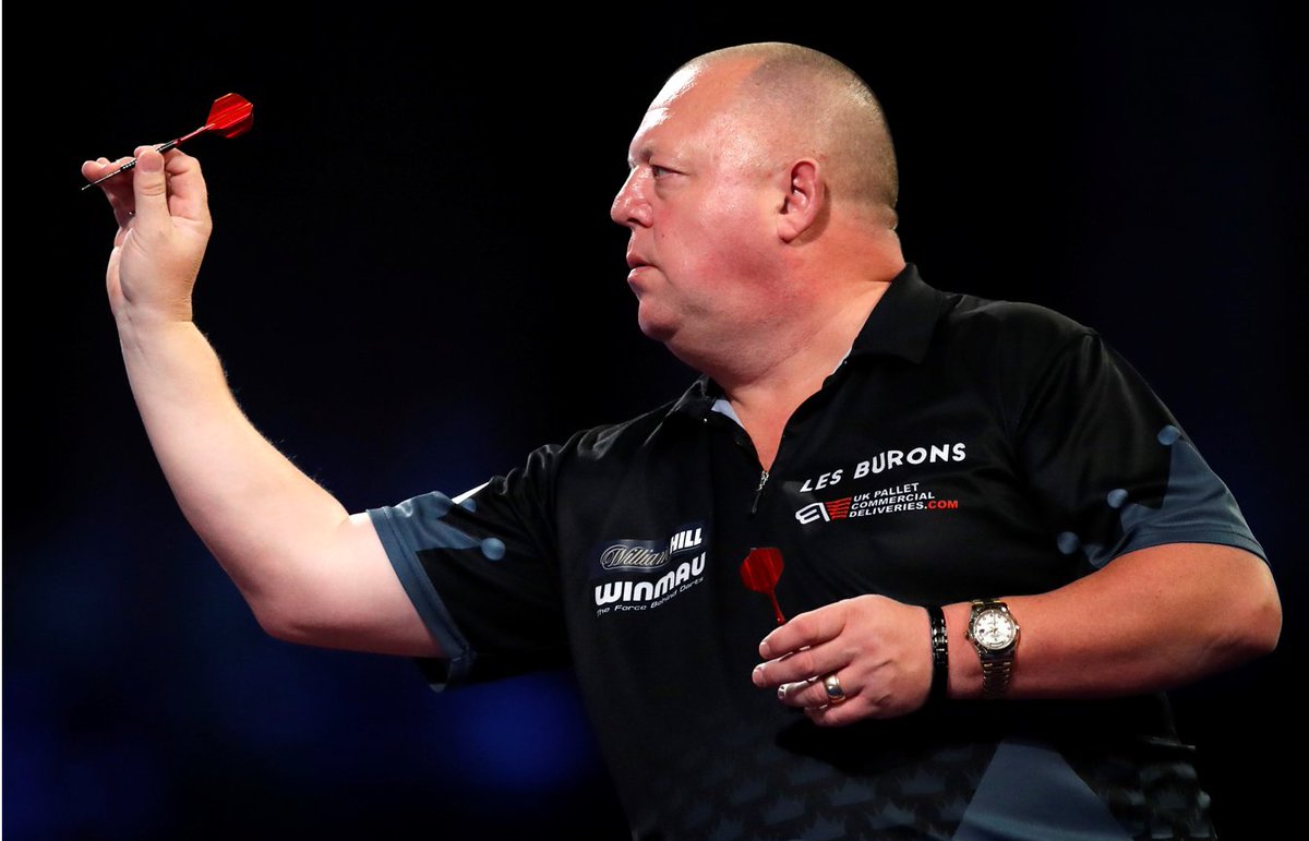 BetVictor's tweet photo. ๐ฏ Mervyn King was two sets down against Ryan Joyce.
๐ He won nine legs on the spin to complete the comeback and win 3-2.
๐ฃ๏ธ The #Merverts were in fine voice.
#LoveTheDarts https://t.co/hNbZJypsjU