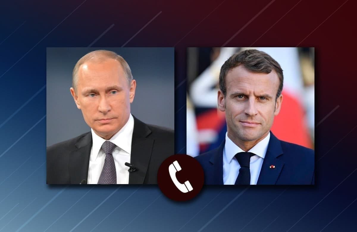 Путин с президентом франции