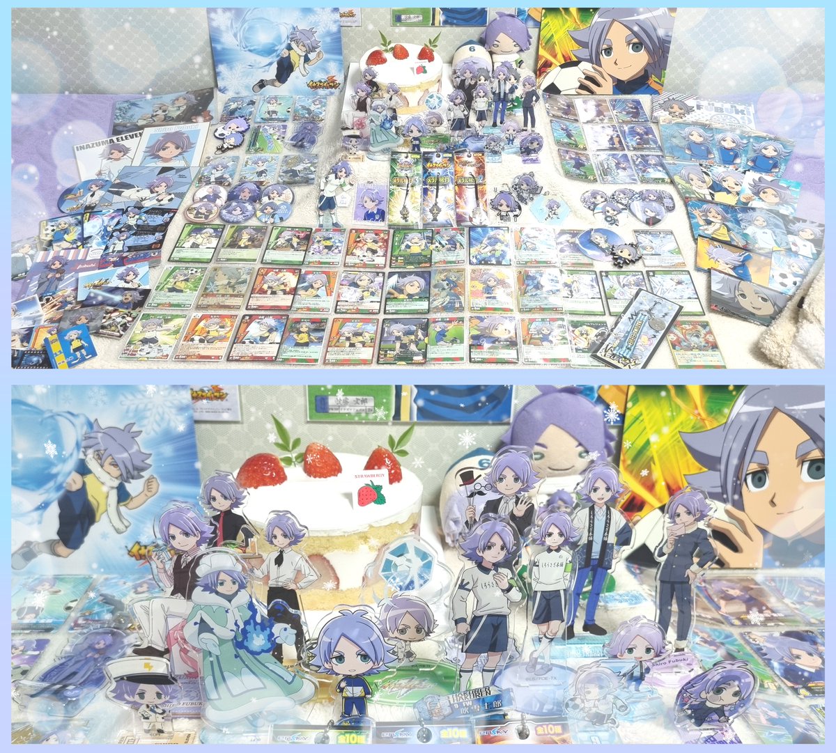 ajw6941's tweet photo. #吹雪士郎誕生祭2021
#눈보라생일2021

난장판 생일상이지만 최선을 다했답니다 (...😇)
암튼 후부키 시로 항상 사랑할게~🤸‍♀️💙❄
왕자님의 생일을 축하드립니다🥳🎉
행복해 항상 행복하게 축구해!!!⚽⚡

#吹雪士郎  #후부키시로 #눈보라 #イナズマイレブン #이나이레 #썬더일레븐 https://t.co/uTWoZTYHsG