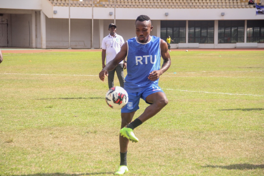 RTUfcOfficial's tweet photo. Congratulations to our player @david_abagna for earning a call up into the provisional team for 2022 AFCON https://t.co/HwsiWrPwL0