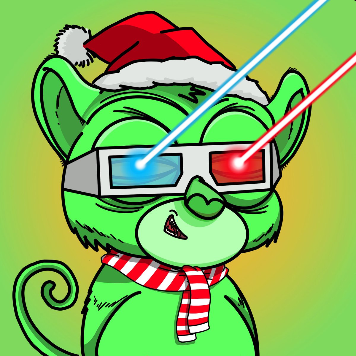 🌤️ gm #NFTCommunity 

Say hello to the 1st #NFT from the Tipsy Squad Exclusive collection!

TSE #001 is our Christmas Airdrop for all previous #TNL buyers &amp; those who will mint their Tipsy til Dec 31. 

#Opensea $MATIC #PolygonNFT #cryptocurrency #Airdrop #XmasGift #NFTGiveaways