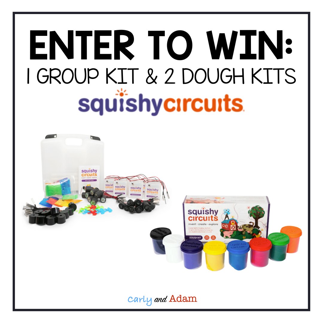 Carly And Adam (@carlyandadam) on Twitter photo Who could use some Squishy Circuit kits?
These are up for grabs at the #STEMTeachersClub conf. on Jan. 2nd!
Register: stemteachersclub.com/january-2-2022…
*If you are already a member make sure that you join the membership FB group!
Thank you <a href="/SquishyCircuits/">Squishy Circuits</a> for supporting our STEM teachers! Who could use some Squishy Circuit kits?
These are up for grabs at the #STEMTeachersClub conf. on Jan. 2nd!
Register: stemteachersclub.com/january-2-2022…
*If you are already a member make sure that you join the membership FB group!
Thank you <a href="/SquishyCircuits/">Squishy Circuits</a> for supporting our STEM teachers!