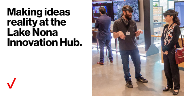 gregwelchusa's tweet photo. Great to see our 2 yr effort finally become a reality! We’re making tomorrow’s tech today with #5G. At #LakeNona, innovators are taking solutions to the cutting edge. #IamVZ @vzpublicsector https://t.co/8LcZjlXiuI https://t.co/anXwDAt6E5