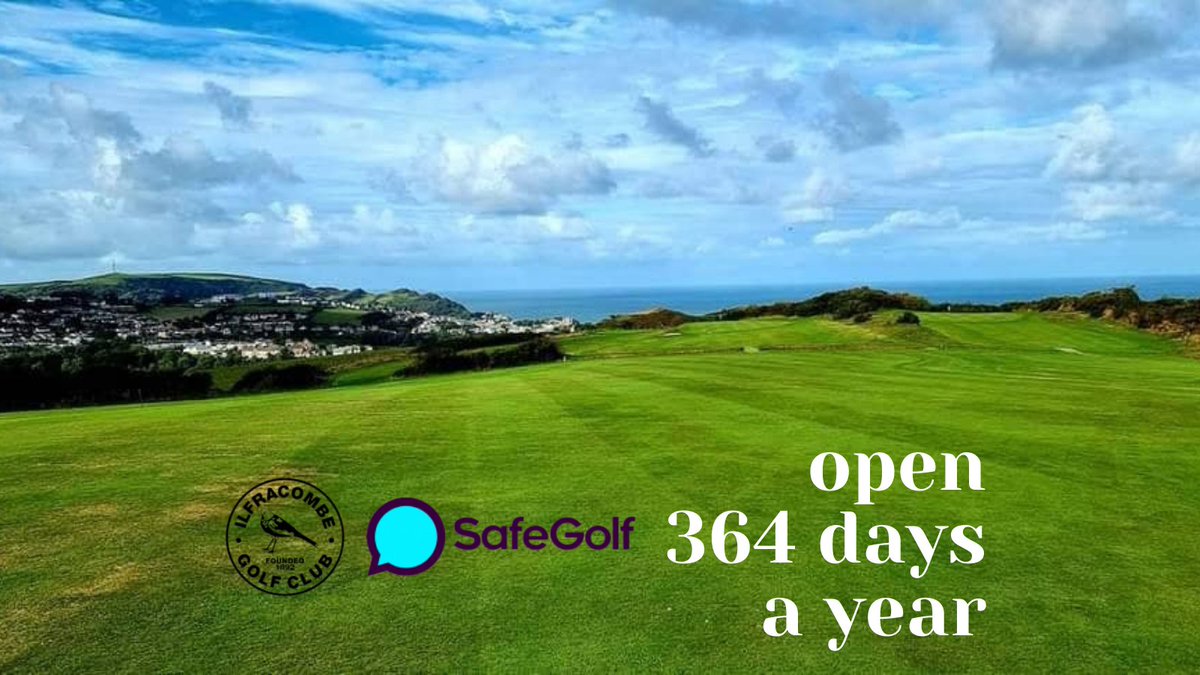 IlfracombeGolf's tweet photo. Thanks to the dedication and skill of the team here at IGC, coupled with continued investment, we remain open and playable 364 days a year.

What a view! 

📷Matthew Richardson

#ilfracombegolfclub #seetheseafromeverytee https://t.co/3docOZ1SMO