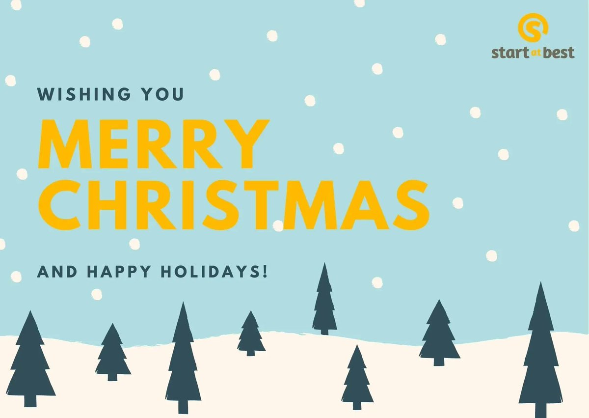 🎄 Nothing offers more joy at the end of the year than the opportunity to send season's greetings and best wishes.🎁 Start at Best wishes you a joyful holiday season and a prosperous New Year ✨ 

Agência Nacional de Inovação, <a href="/corkcitycouncil/">Cork City Council</a>, <a href="/Arter_ER/">ART-ER</a>, @Startupregions.