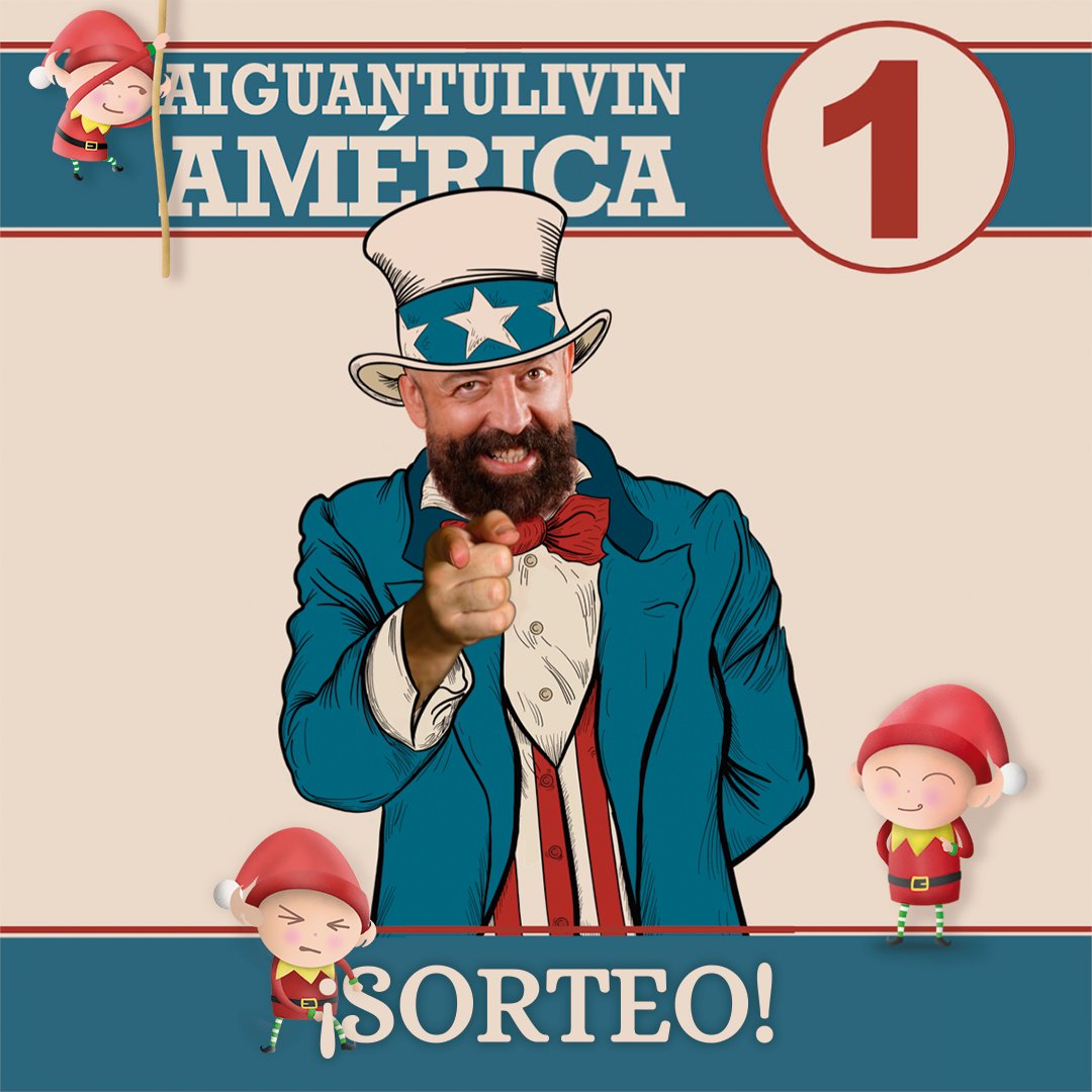 clubsmedia's tweet photo. 🎄🌟Tenemos un sueño…😴Regalar entradas para #Aiguantulivinamérica1 de Goyo Jiménez!!🎁🎄Participa: Síguenos, da “me gusta” y "rt" a este tweet y menciona a un amigx🤸‍♂️ Fechas para enero y febrero🎉 ¡Asegúrate de poder venir! Ganadores el 27.12. Máx 2 entradas por ganador!🎁💫 https://t.co/YZpMVscFJY