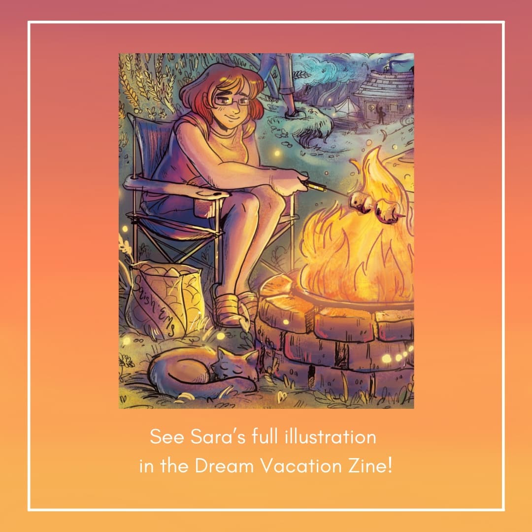 VacationZine's tweet photo. Meet the Artist! Sara Blaske is a Christian storyboard/visual development artist. When she isn't drawing, she is playing with her cats and analyzing Zelda theories. She dreams of going on a Mediterranean Cruise with her twin sister and mother to see the world. https://t.co/jNjqIGJPpa