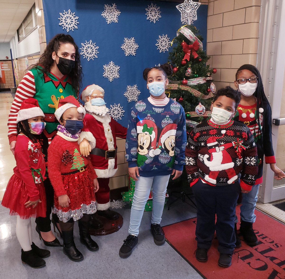 No one makes "ugly" Christmas sweaters look as cute as ICS does!
We are SO excited for Christmas! 🎄✝️🎅🎁 4 more days until Jesus' birthday! 

#Christmas2021 #BronxPride #UglyChristmasSweater