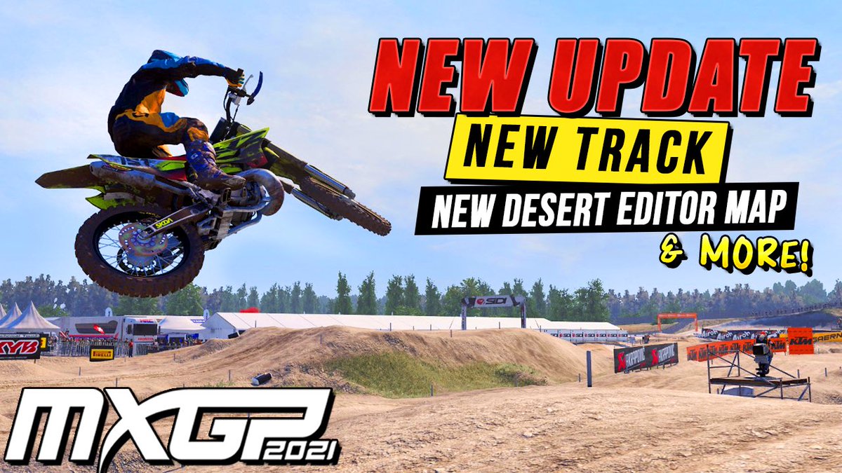 windham151's tweet photo. ⚠️ NEW UPDATE ⚠️
MXGP 2021: New Track / Desert Track Editor Map / &amp; More

🔗WATCH: https://t.co/sbvsO6vNtc

#MXGP2021 #MXGPvideogame #MXGPofMantova #NewUpdate https://t.co/mgABIIz2X2