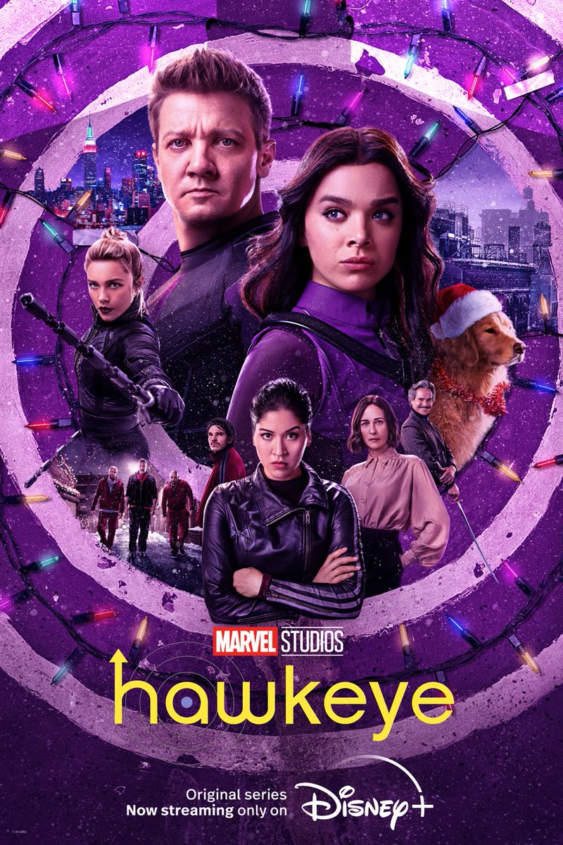 MarvelStudios's tweet photo. It all comes down to this. The season finale of Marvel Studios’ @HawkeyeOfficial starts streaming tomorrow on @DisneyPlus. https://t.co/DD7ZsiZlvl