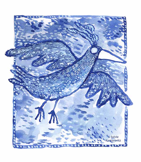 SylvieKant's tweet image. Happy winter, everyone!
May this crazy winter bird bring some smiles on the first day of winter! 
#FromTheDrawingTable #Gouache #Watercolor #Bird #ImaginaryBird #Winter #WinterSolstice 
#MagicWorld #Whimsical