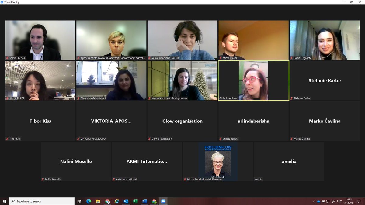 T4Sven's tweet photo. #T4SVEN's project and Curricula was presented during the “@EVBB tools for #VET” event (17th Dec.).
⏩It received great feedback from the #European #VETexperts
A huge thank to #EVBB and their member for this fruitful event!
 #education #learning #EUVocationalSkills #VirtualReality https://t.co/j9QjNvHti5