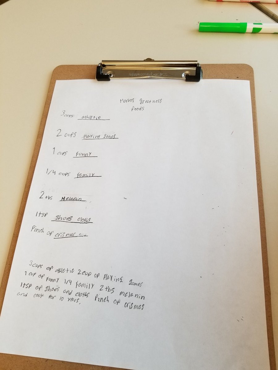 CathyMoessner's tweet photo. Writing recipes for ourselves with Foodprints! @Powellelem @FoodPrintsDC https://t.co/kid35dTHI9