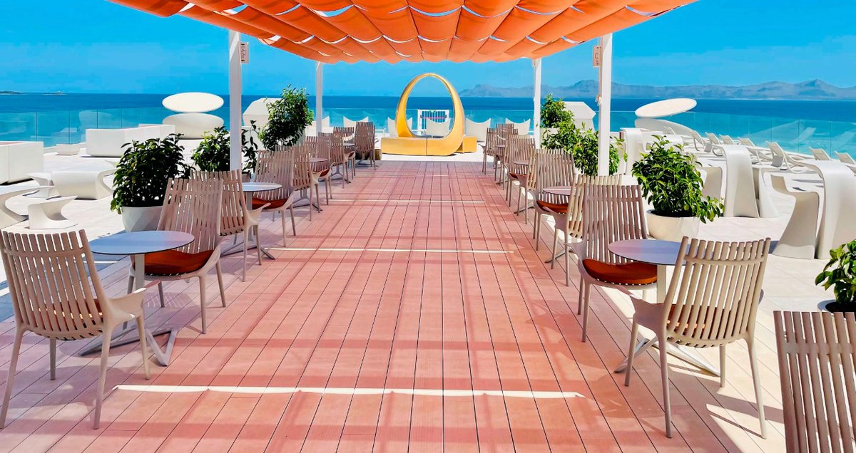 P3Arch's tweet photo. Exclusive contract project
In the central area, where a large corridor has been created, the armchairs from the Ibiza collection  been combined with the tables from the Delta collection designed by Jorge Pensi.

Exclusively available in India with P3 Architectural Solutions. https://t.co/ukt6VvG2Ov