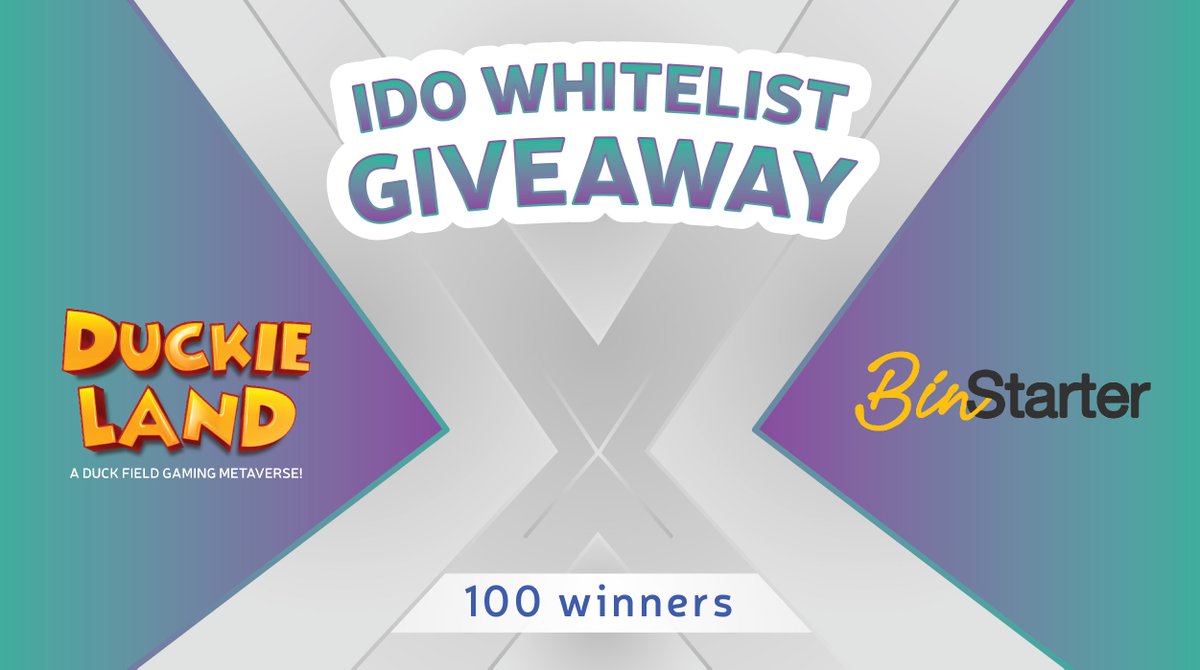 🌟 WHITELIST GIVEAWAY CAMPAIGN 🌟

🎁 Reward :  100 IDO WL spots on <a href="/BinStarterio/">BinStarter</a> 
😉 Join the campaign and win a guaranteed IDO alloc!

✅ Step by step :
1. Visit : gleam.io/iCzI0/binstart…
2. Complete all tasks
3. Copy referral link and share it to your friends and community!