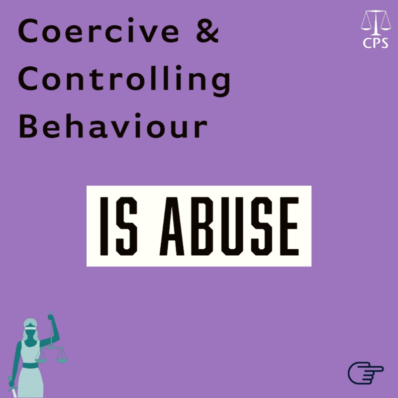CPSUK's tweet photo. Coercive and controlling behaviour is abuse.

We are determined to see more perpetrators convicted and victims receiving justice. 

Swipe ➡️ to learn the signs of this kind of abuse.