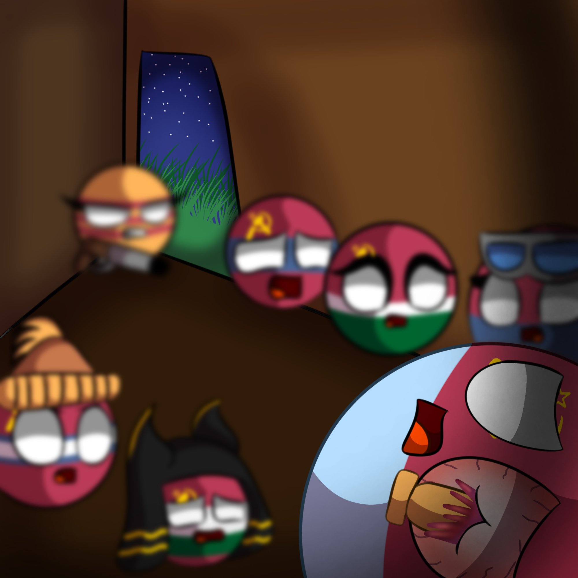 Japan is a silly little goober :3 (BLOOD WARNING!!) : r/CountryHumans