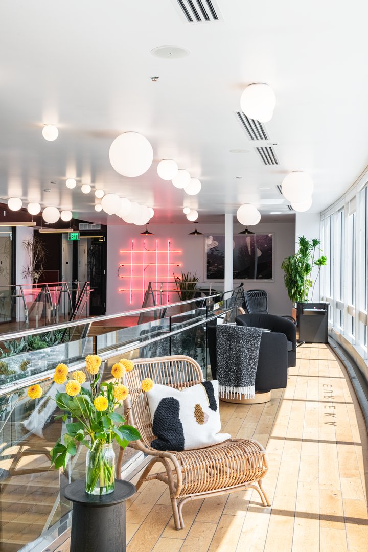 WeWork's tweet photo. Natural or neon lighting: which is your favorite? #wework #weworkla https://t.co/W2O3SYsCOe