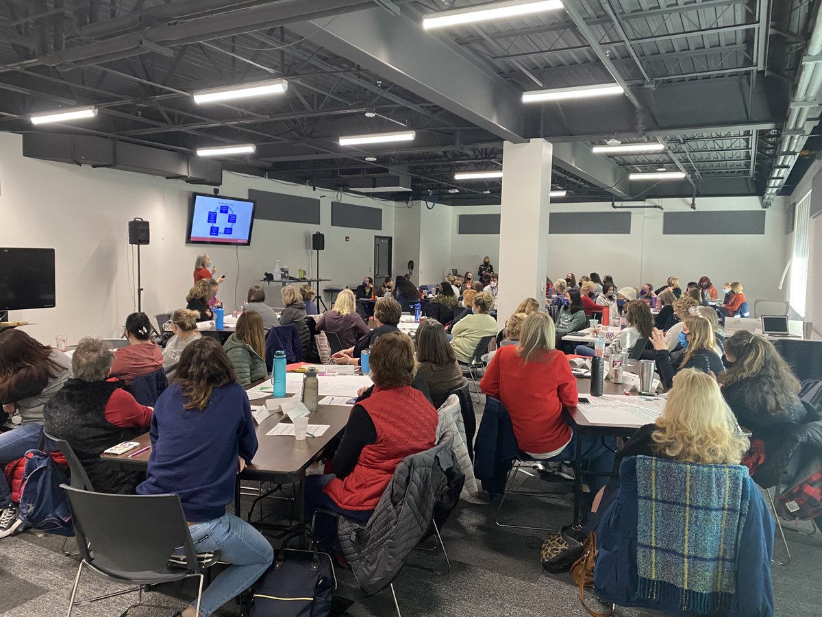 theSMECEC's tweet photo. Ending the semester with an all pre-k professional development! We are better when we #sticktogether!! Thanks @BrittanyGonser for helping us dive into our true colors! #prekstrong #smsdsticktogether #smsdstrong https://t.co/p2Fo56LXzf