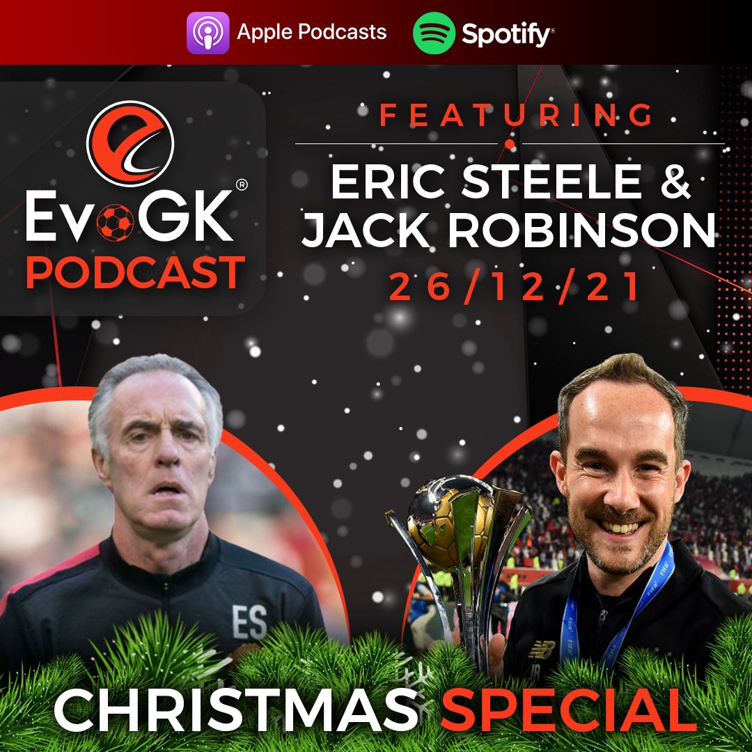 Craving your goalkeeping fix this Christmas? Not to worry we have you covered. Bonus episode on Don’t drop the mic  with Jack Robinson and Eric Steele this Boxing Day at 1pm 🎧 🎤 

#EvolveWithEvolution #DontDropTheMic #GKUnion