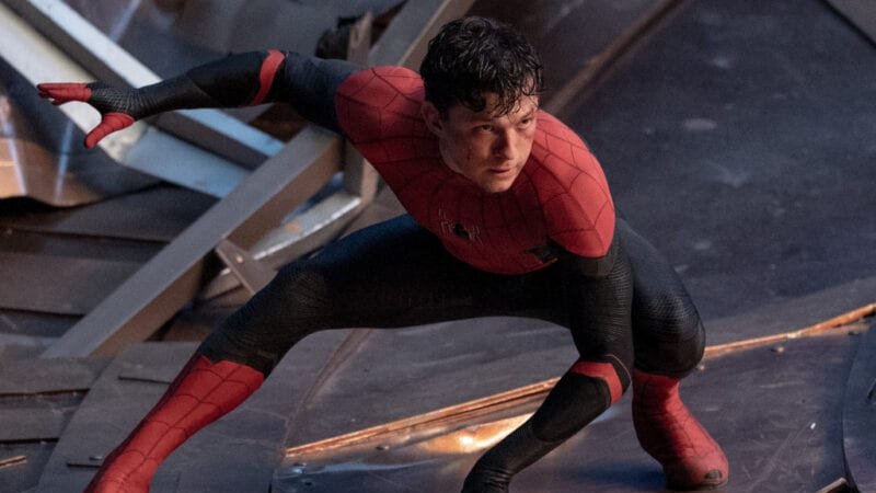 Complex's tweet photo. Tom Holland: “I feel like we might be ready to say goodbye to #SpiderMan.”

Read more: https://t.co/8bK2UzjOCd https://t.co/GdVi8ZfkZ8
