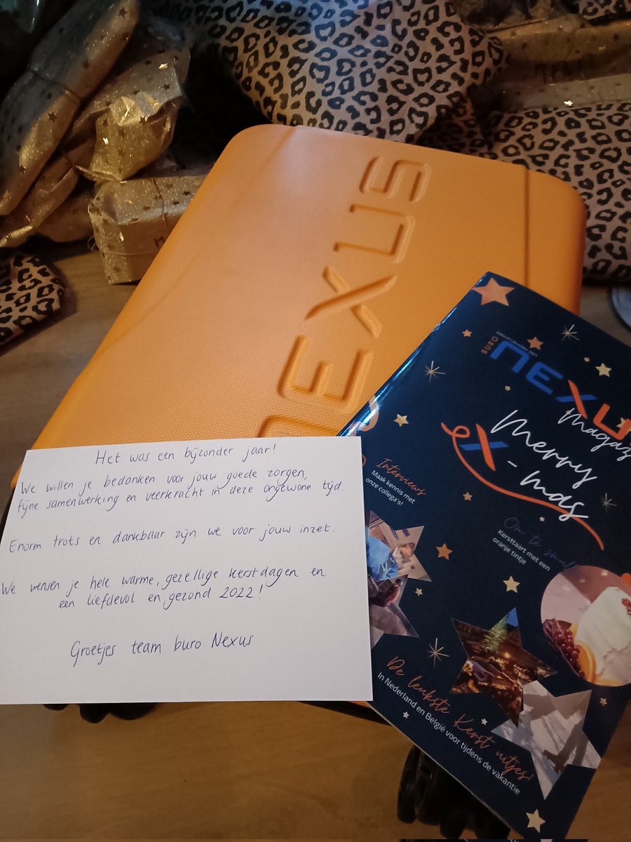 jvangeffen's tweet photo. Vandaag na werktijd mijn kerstpakket opgehaald bij #buronexus . 
Nu nog hopen dat er dit snel kunnen gaan gebruiken .... https://t.co/NiSfjzWBKM