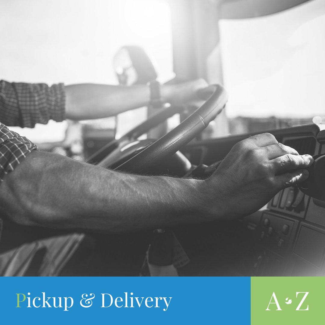 P is for Pickup &amp; Delivery.

The most convenient way to get your dry cleaning and laundry done? That's easy—have it picked up and delivered by us! 😎