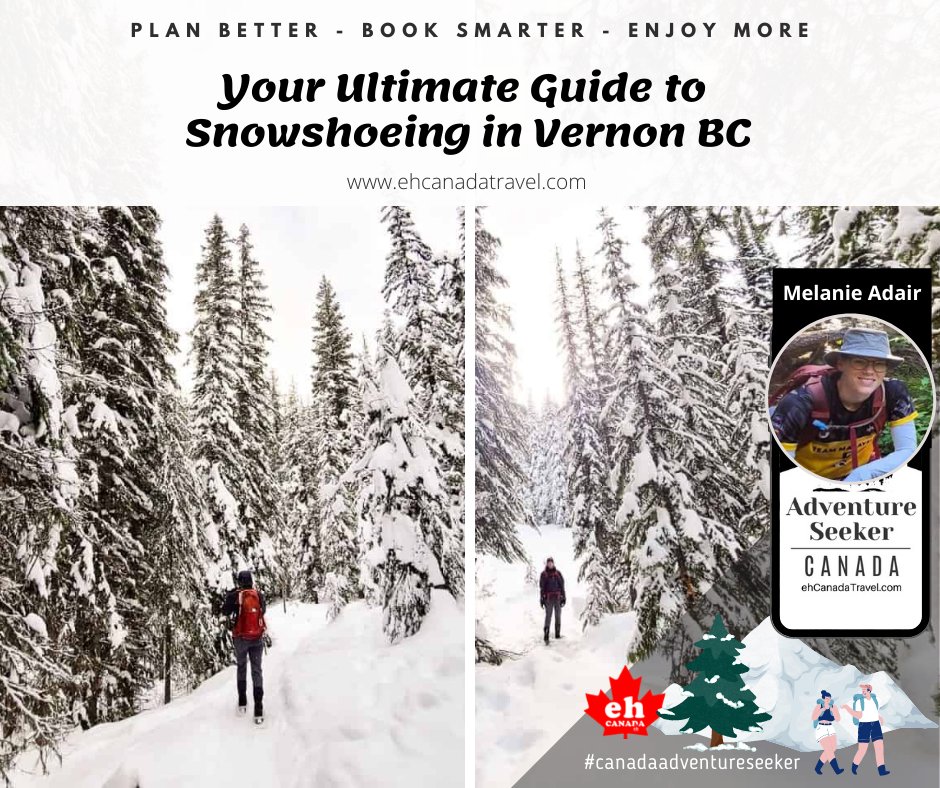 ehCanadaTravel's tweet photo. EH? NEW ADVENTURE! Your Ultimate Guide to Snowshoeing in Vernon BC including 6 destination trails as explored by Canada Adventure Seeker Melanie Adair.
***
https://t.co/Iu0Pzkjvvu
***
#canadaadventureseeker #winteradventures #wintercanada #snowshoeing #snowshoecanada https://t.co/AU2eSt8oDR