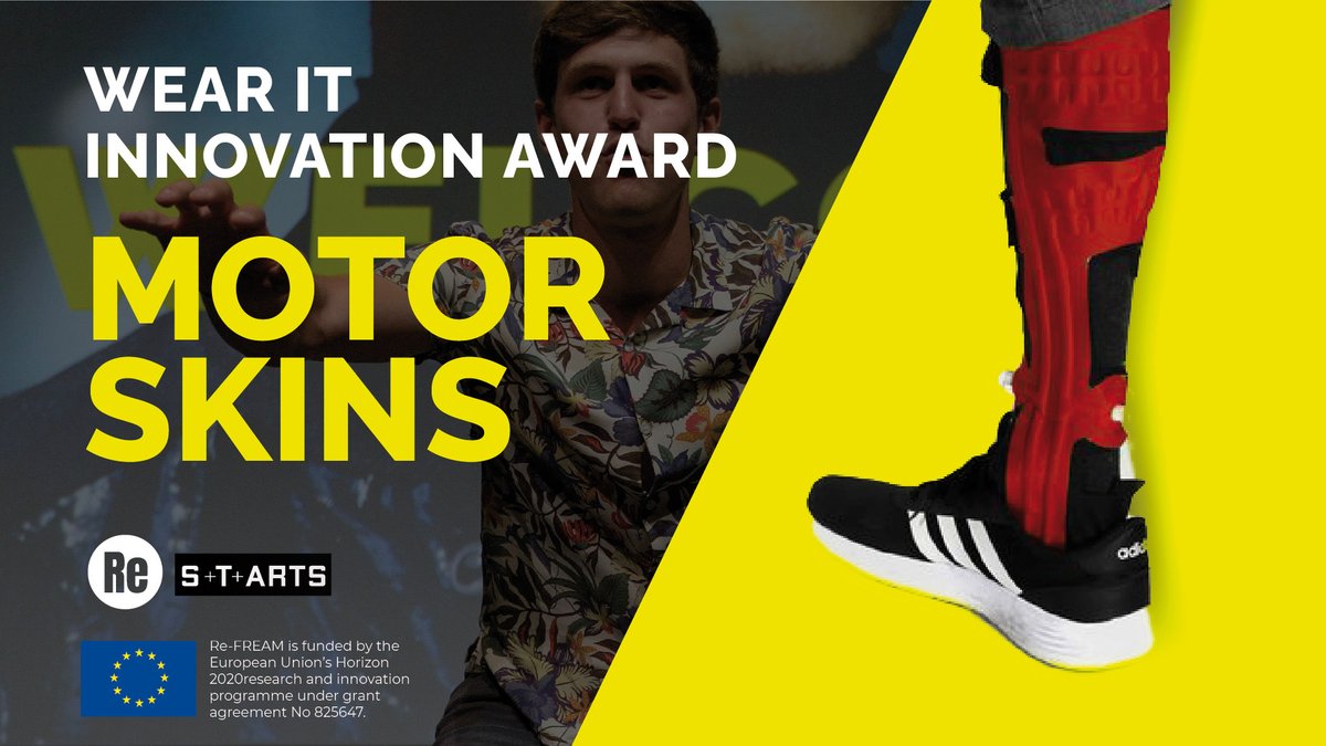 🏃🏻‍♂️ The trick is to keep moving: @MotorSkinsUG. Watch Video: youtu.be/nw39lcRMNGY

🗽 The Start-Up produces soft-exoskeletons for people to bring confidence during their day. A Hydrodynamic Apparel helps in 3 cases: active massage; compression and shock-absorbing cells

#WIIS21