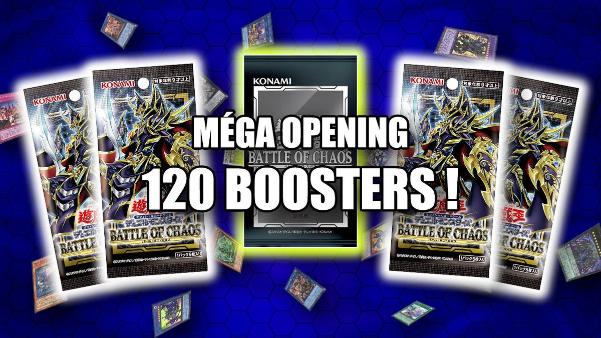Parce qu'une seule display ne me suffisait pas ! j'enchaine avec 120 boosters supplémentaire et on continue de découvrir les effets des cartes de l'extension.
Vous n'êtes pas prêt pour ce que vous allez voir et entendre ... Vraiment !

youtu.be/M7hb3-WFyRQ