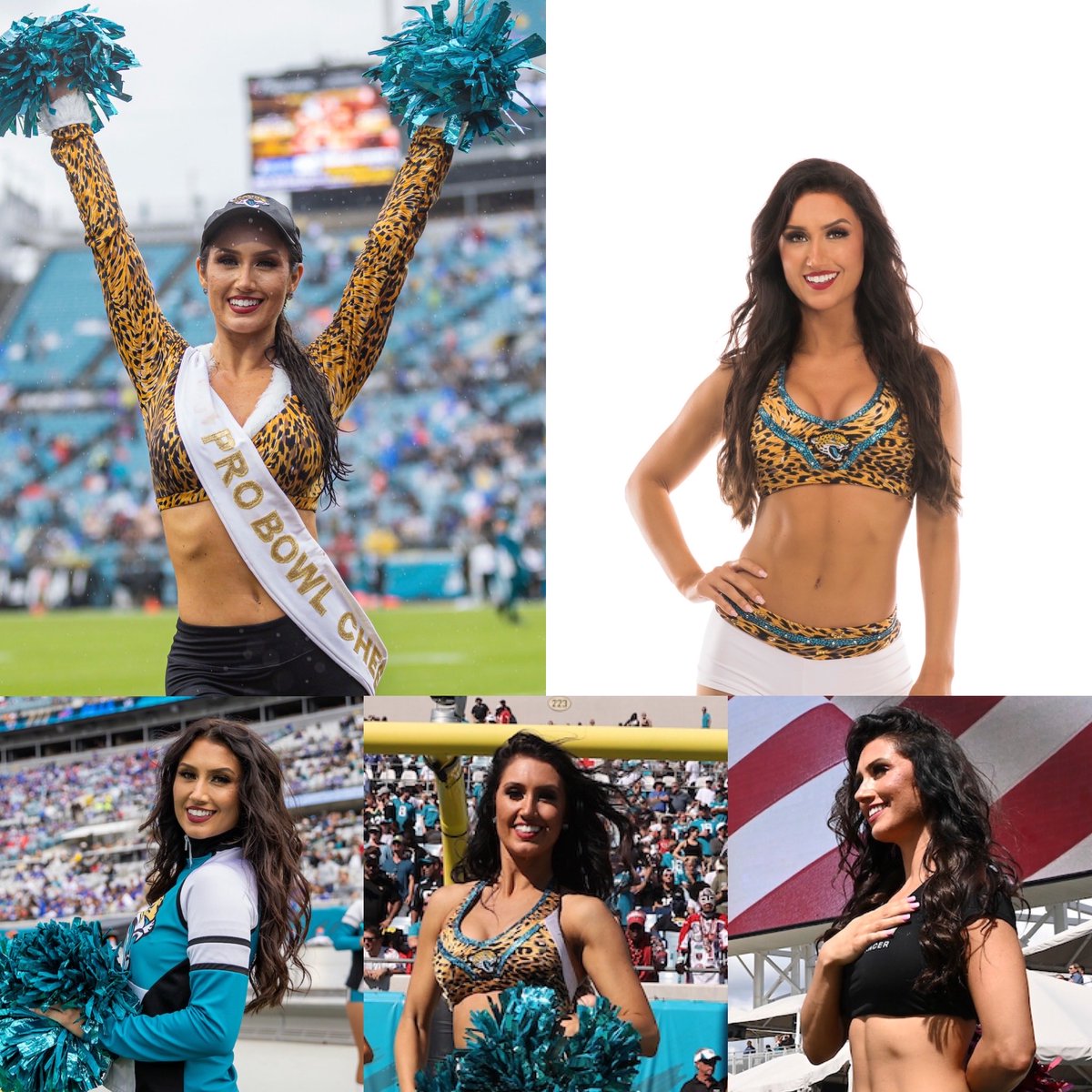 Each year, one member of THE ROAR is selected by her teammates to represent the Jaguars in the annual Pro Bowl. Meredith is this year’s Jaguars Pro Bowl Cheerleader! Congratulations Meredith! #TeammateTuesday