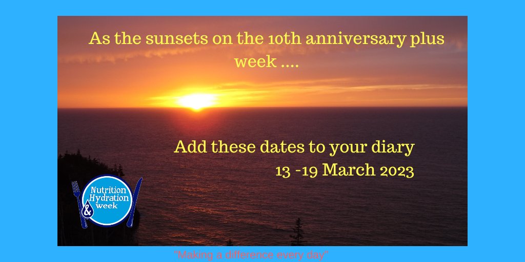 Put these in your diary now!!!!