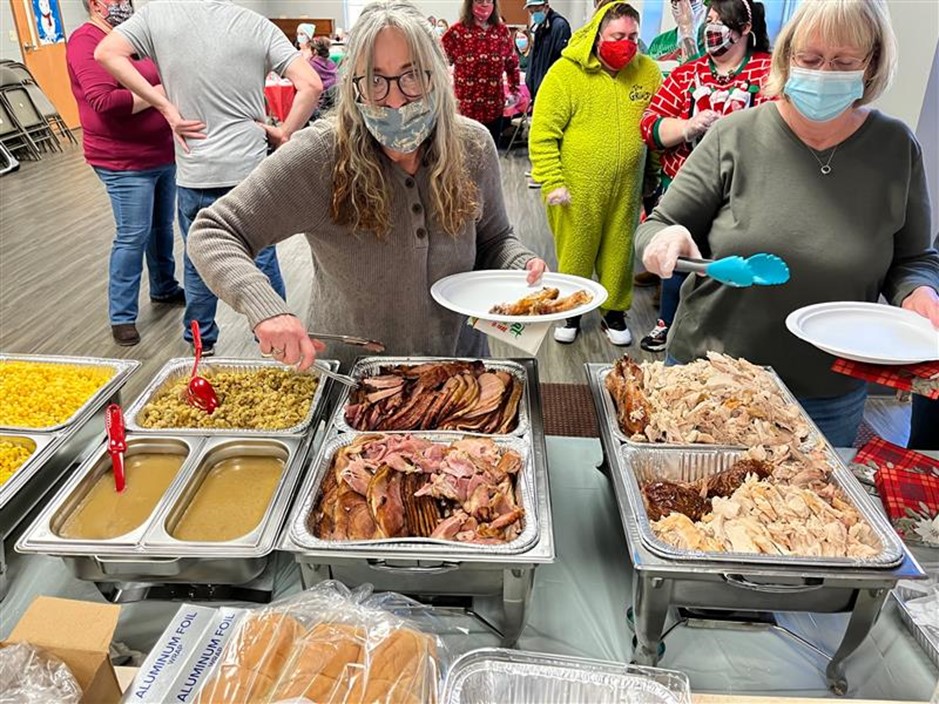 ADEC_USA's tweet photo. ADEC employees celebrated the holidays with a company luncheon! Great food and fun for all! https://t.co/6d9cBYWRu9