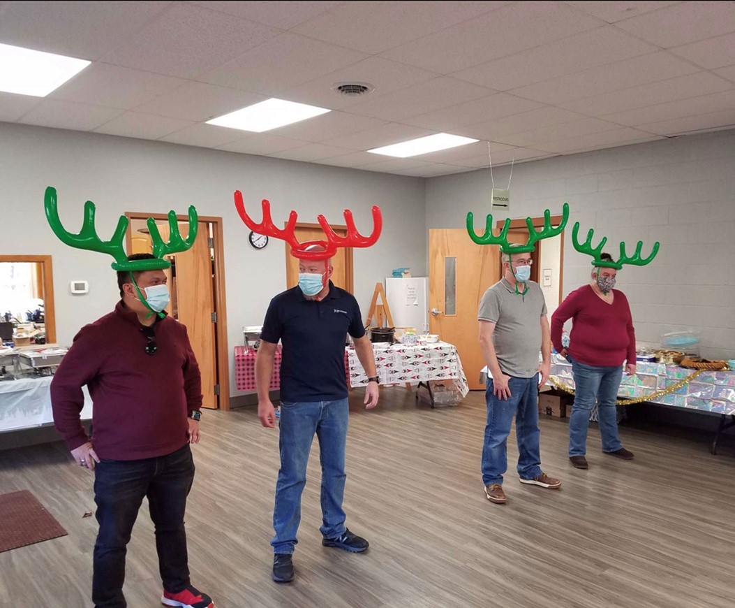 ADEC_USA's tweet photo. ADEC employees celebrated the holidays with a company luncheon! Great food and fun for all! https://t.co/6d9cBYWRu9