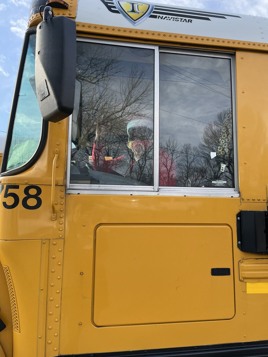 JCPSKY's tweet photo. 🎄 FESTIVE FASHION🎅🏽 | Our @JCPSKY drivers are bringing the help and holiday spirit today! #WeAreJCPS https://t.co/2xNQ14h7YZ