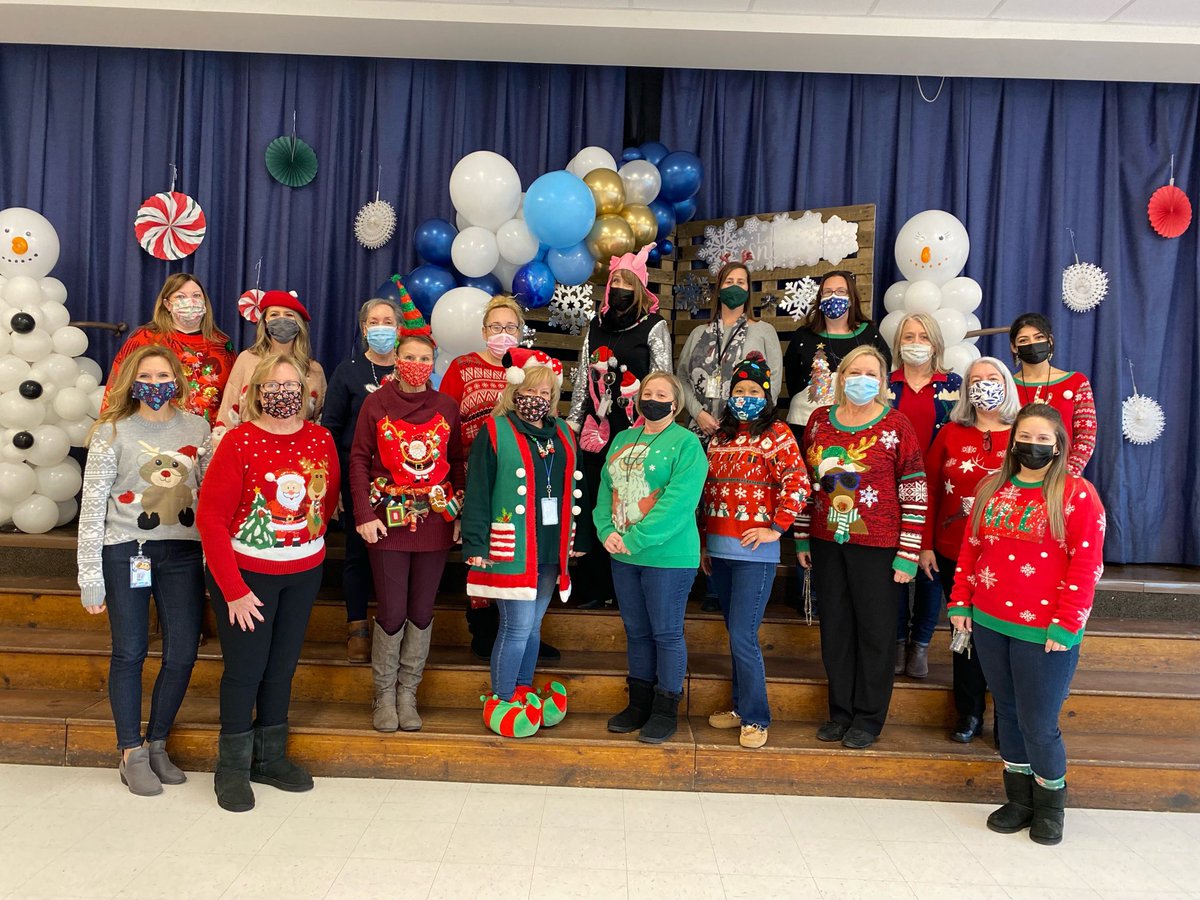 Ugly Sweater Day at Forest!!!!!