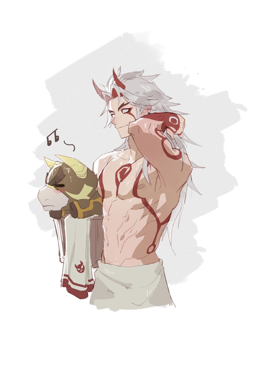 yuicc930's tweet photo. #原神 #itto #aratakiitto #GenshinImapct
👹🚿 https://t.co/dyDjhmWLWJ