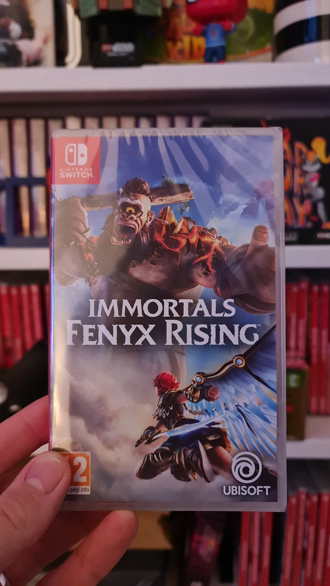 GamesShed's tweet photo. Pointless Purchase 2
Nintendo Switch version of Immortals Fenyx Rising.

I have this on PlayStation and wasn't hooked on it, playing maybe an hour tops before retiring it. Why I went on to buy a Switch copy I still don't know.

#PointlessPurchase #Nintendo #Switch https://t.co/irB6InvBpE