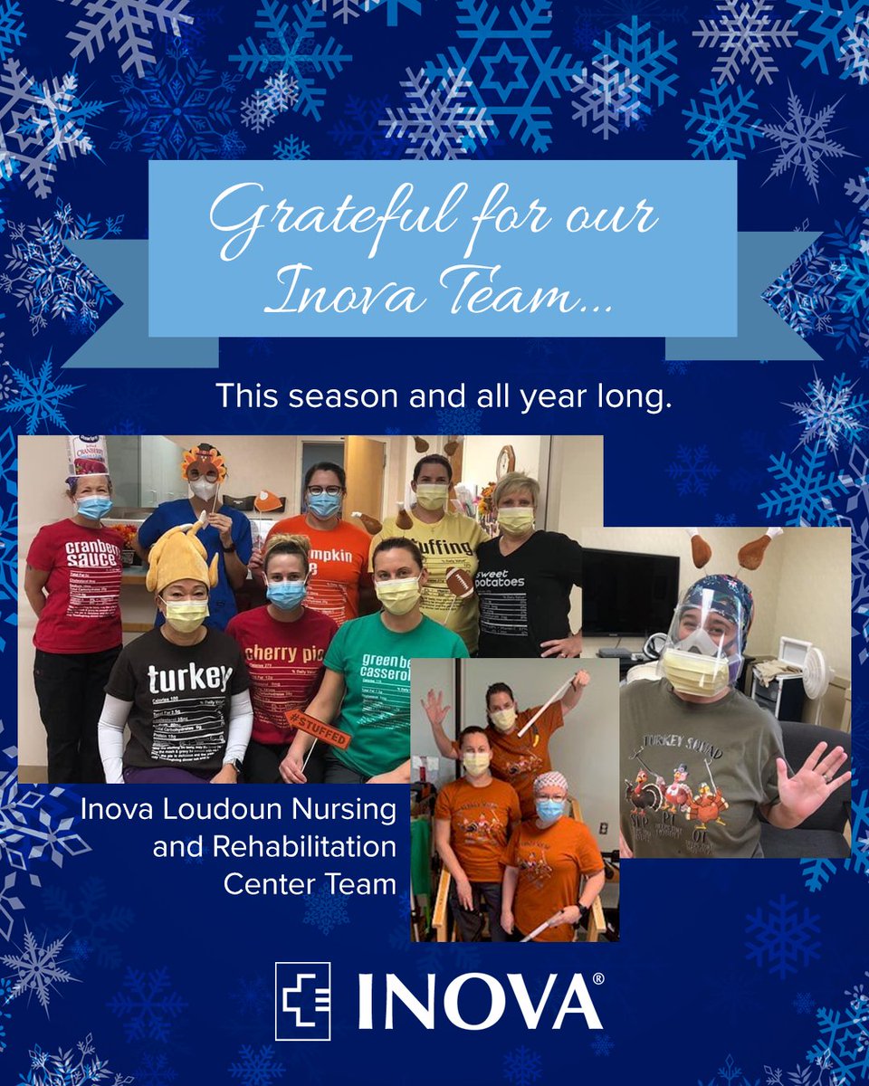 InovaHealth's tweet photo. We are grateful every day for our team members that provide high quality and compassionate care for each person we have the privilege to serve. Join us in recognizing the Inova Loudoun Nursing and Rehabilitation Center Team! #InovaProud #InovaStrong https://t.co/JZcyS6Wtty